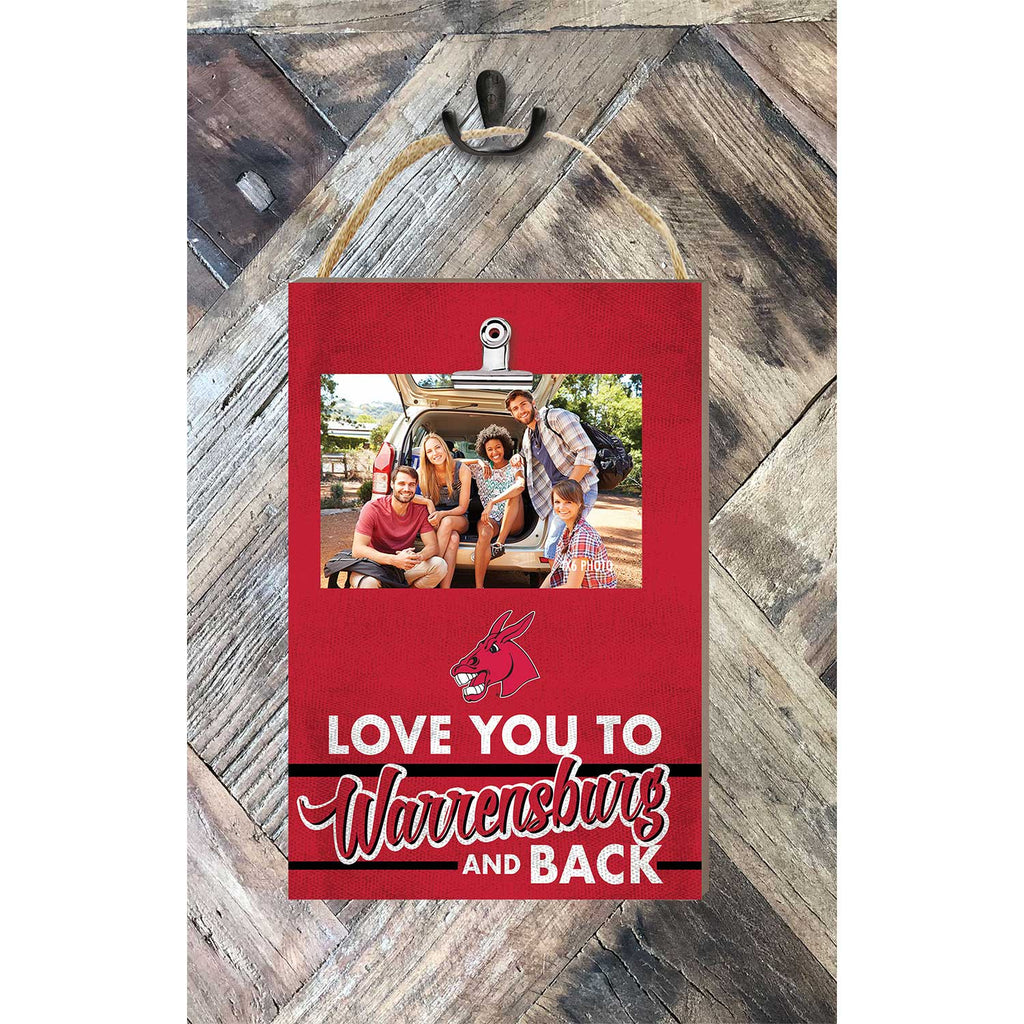 Hanging Clip-It Photo Love You To Central Missouri Mules