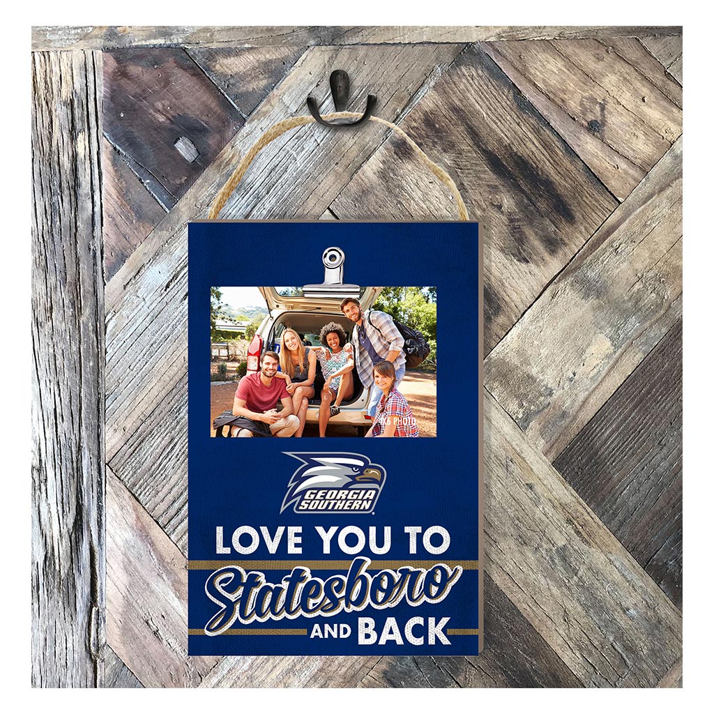 Hanging Clip-It Photo Love You To Georgia Southern Eagles