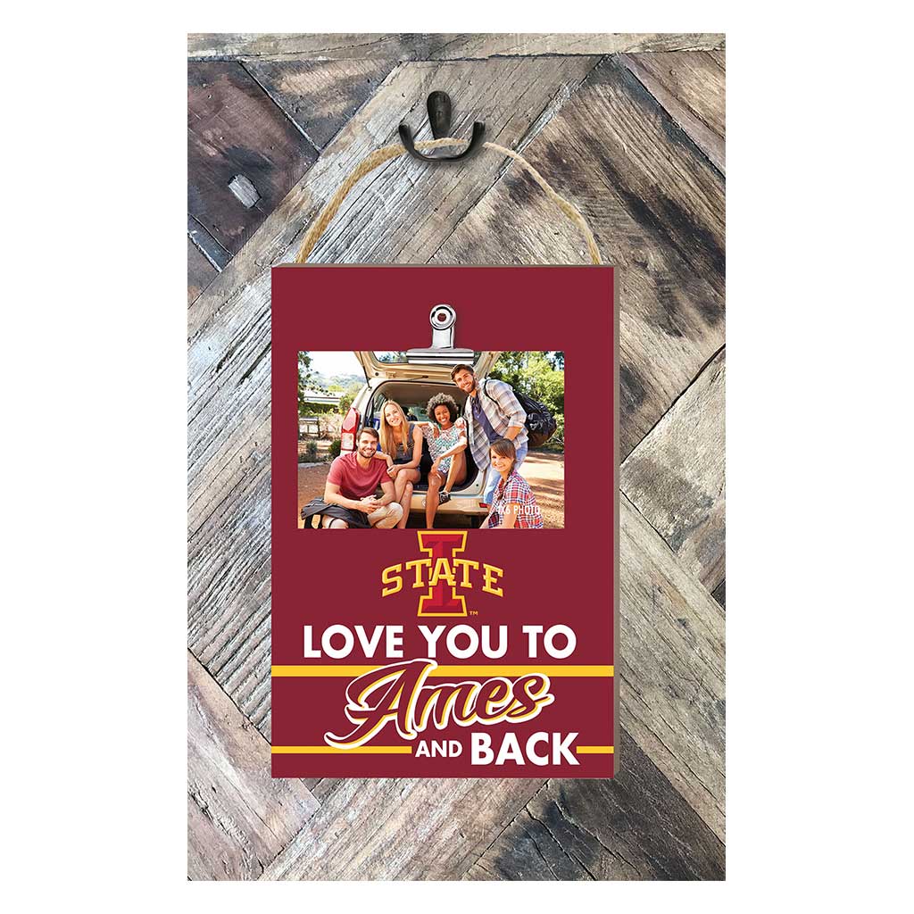Hanging Clip-It Photo Love You To Iowa State Cyclones