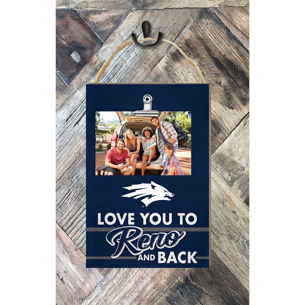 Hanging Clip-It Photo Love You To Nevada Wolf Pack
