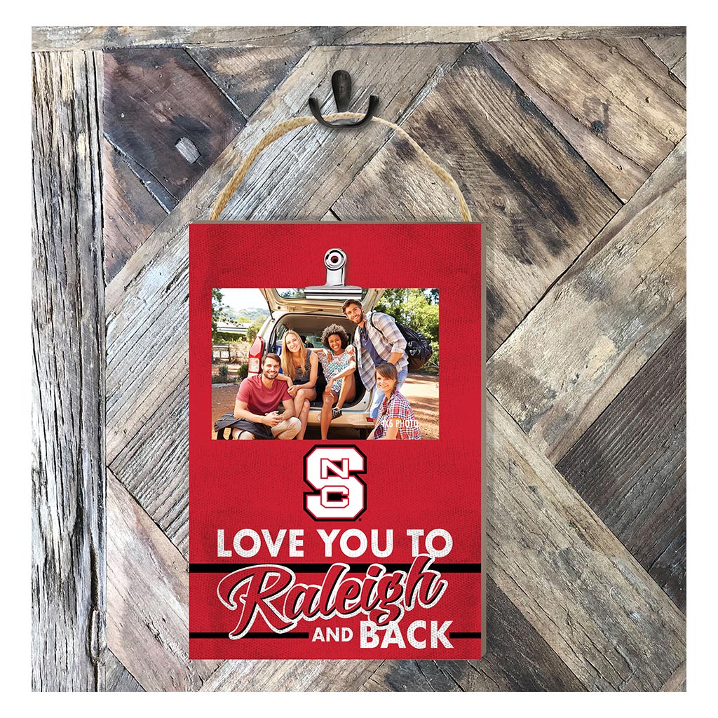 Hanging Clip-It Photo Love You To North Carolina State Wolfpack