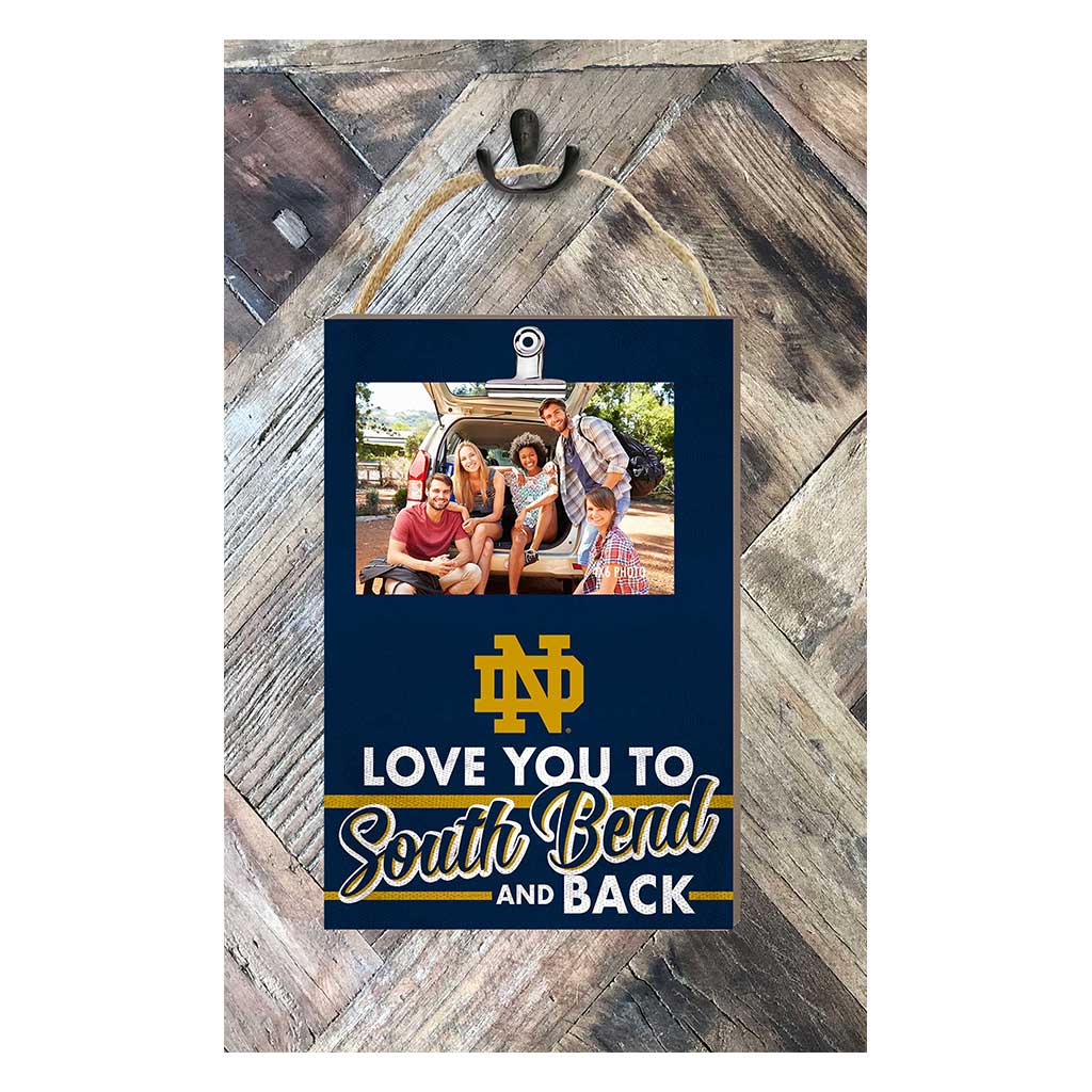 Hanging Clip-It Photo Love You To Notre Dame Fighting Irish