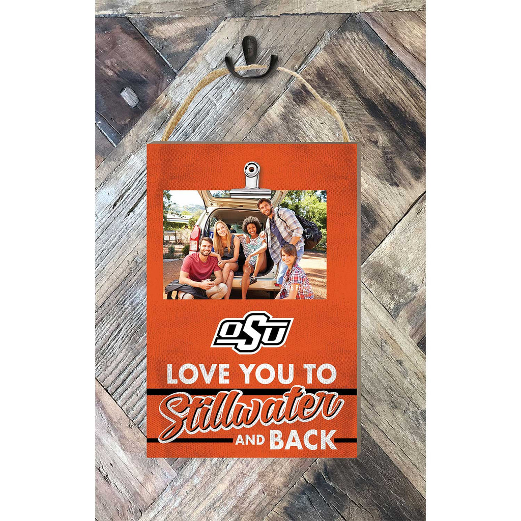 Hanging Clip-It Photo Love You To Oklahoma State Cowboys