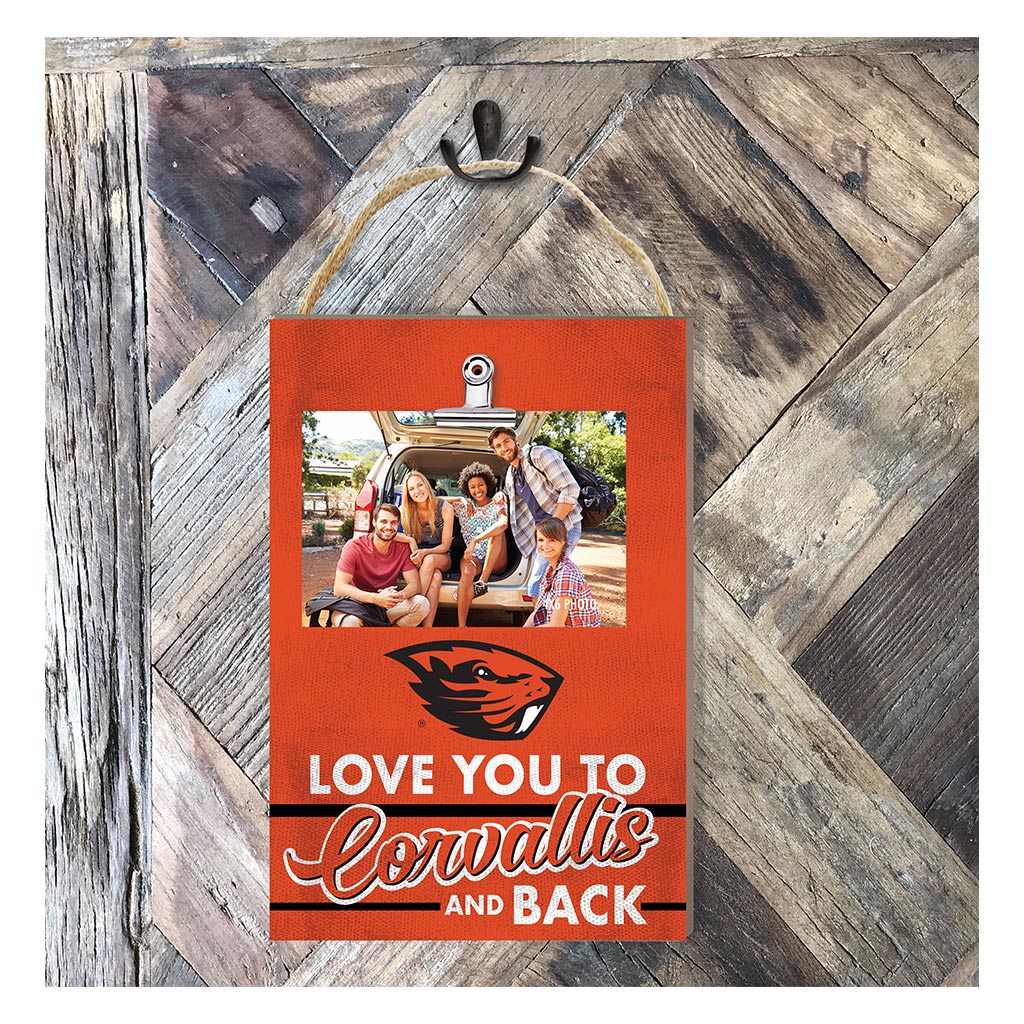Hanging Clip-It Photo Love You To Oregon State Beavers