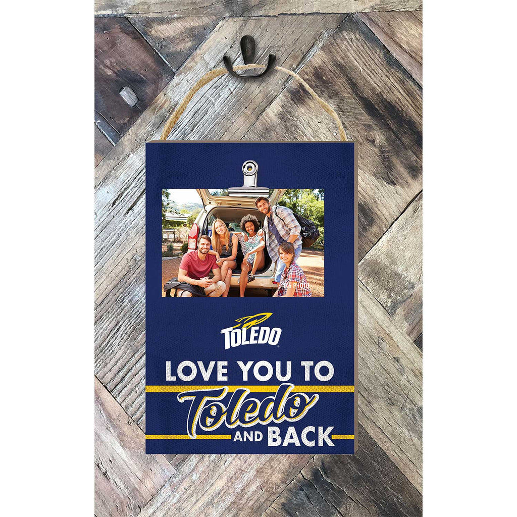 Hanging Clip-It Photo Love You To Toledo Rockets