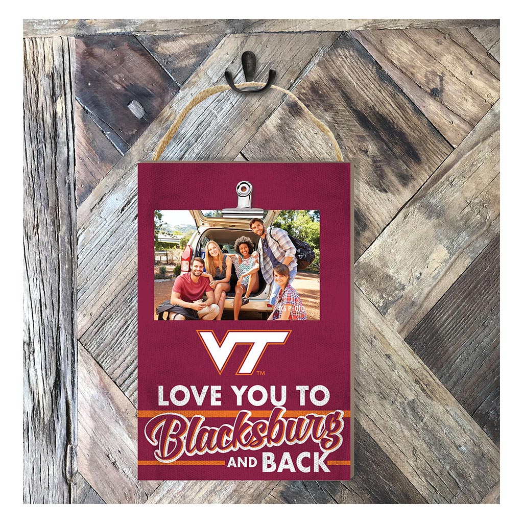 Hanging Clip-It Photo Love You To Virginia Tech Hokies