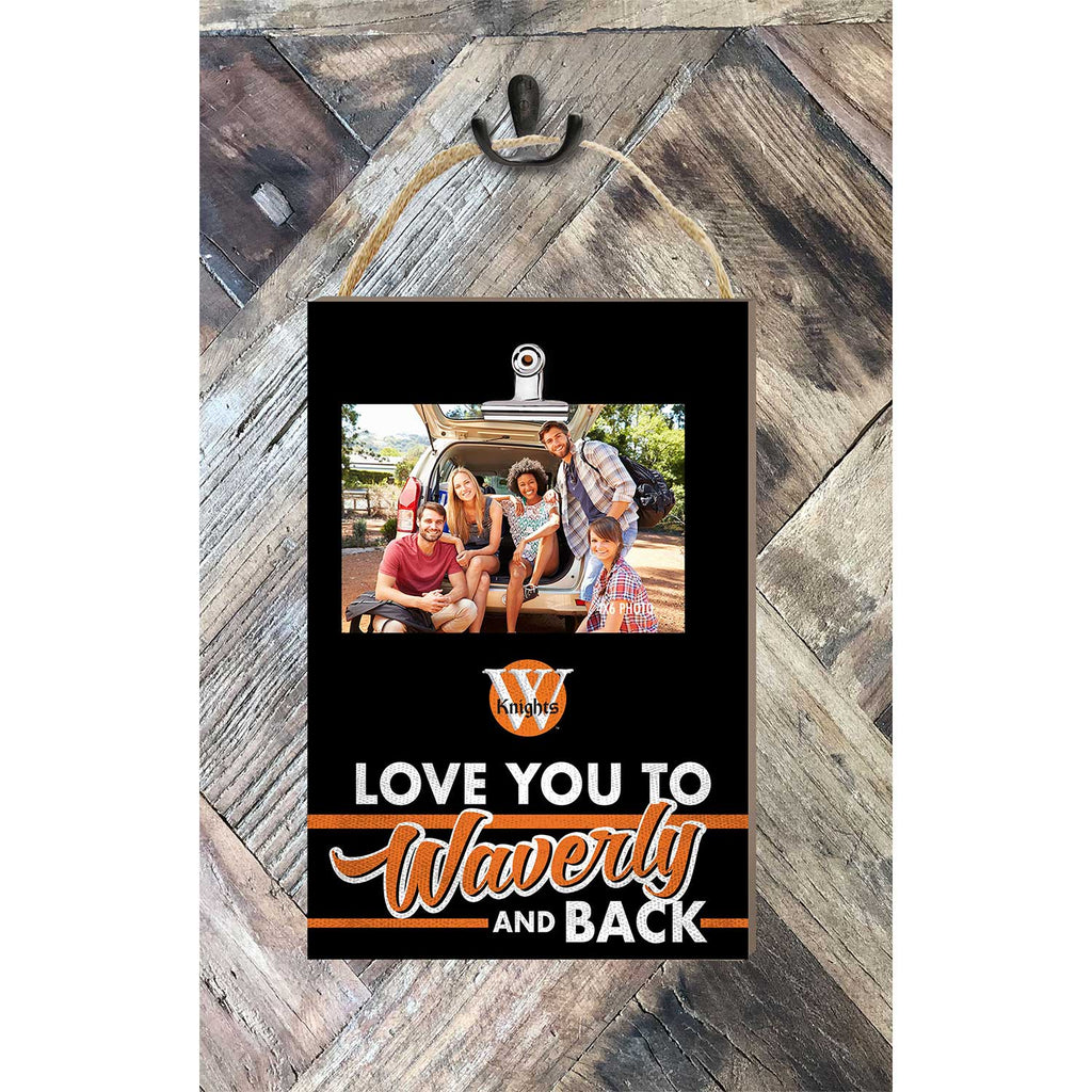 Hanging Clip-It Photo Love You To Wartburg College Knights