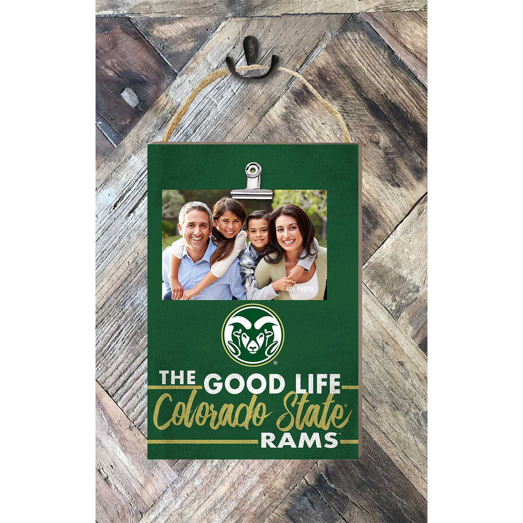 Hanging Clip-It Photo The Good Life Colorado State-Ft. Collins Rams