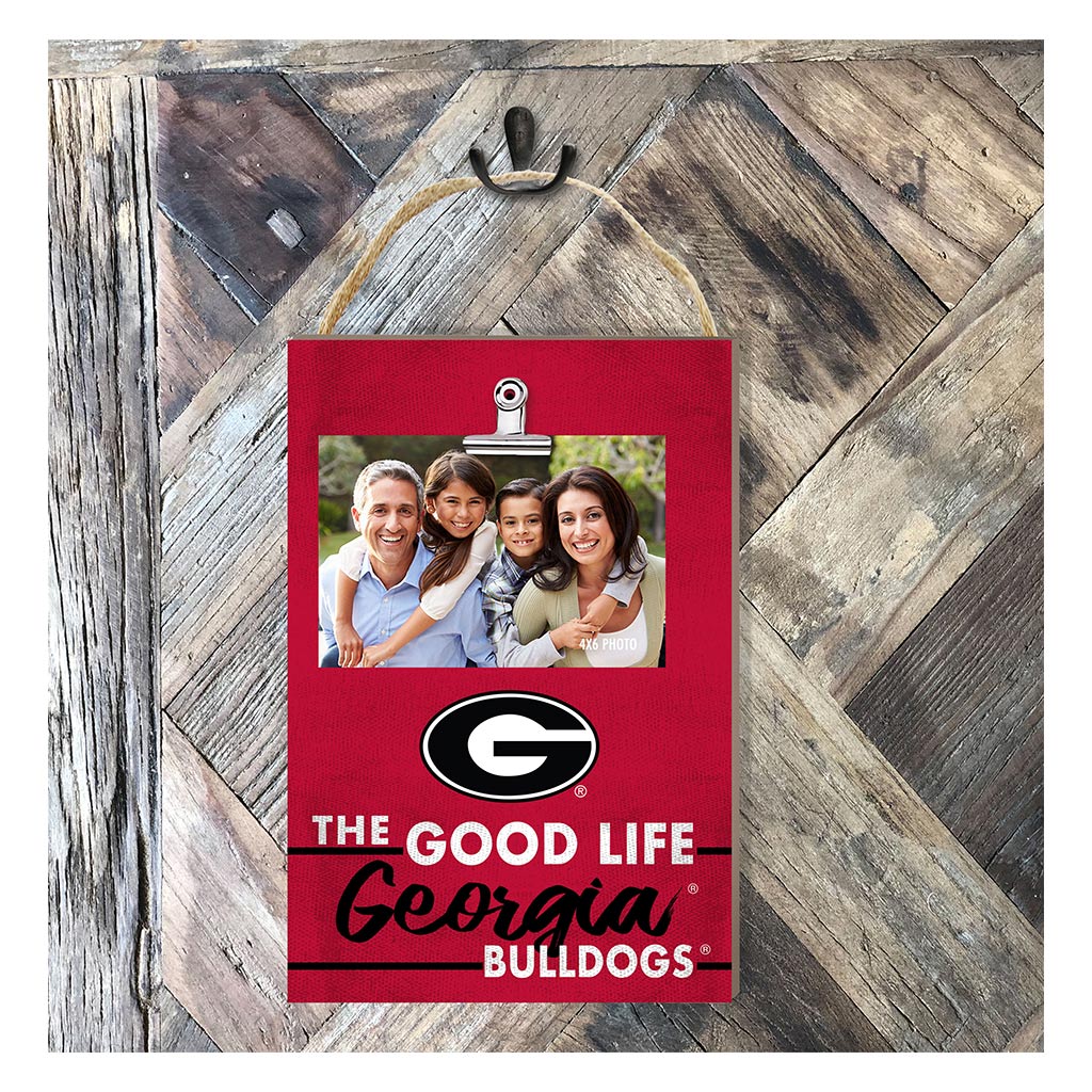 Hanging Clip-It Photo The Good Life Georgia Bulldogs