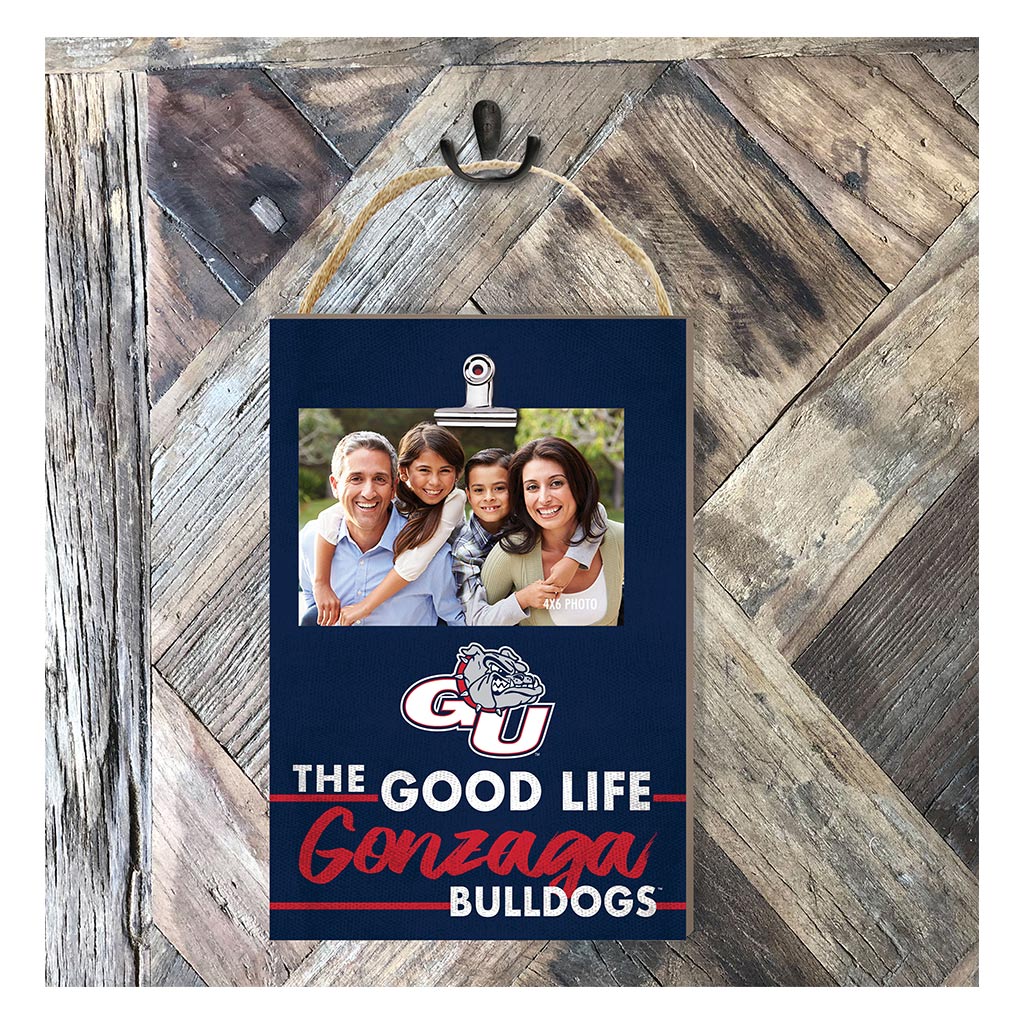 Hanging Clip-It Photo The Good Life Gonzaga Bulldogs