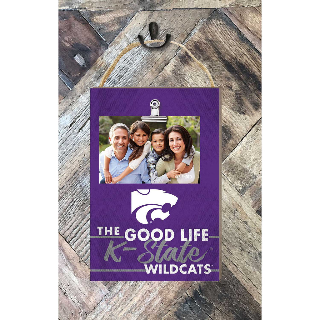 Hanging Clip-It Photo The Good Life Kansas State Wildcats