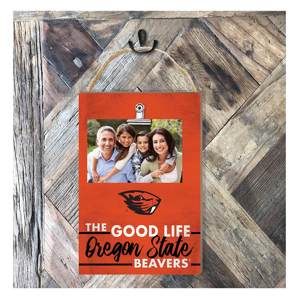 Hanging Clip-It Photo The Good Life Oregon State Beavers