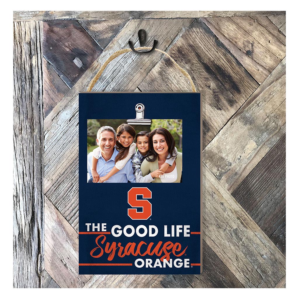 Hanging Clip-It Photo The Good Life Syracuse Orange
