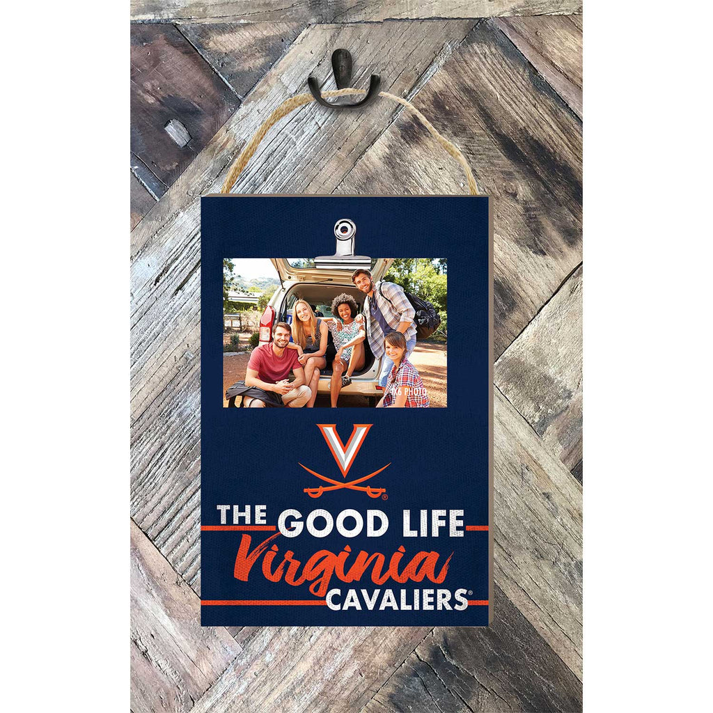 Hanging Clip-It Photo The Good Life Virginia Cavaliers