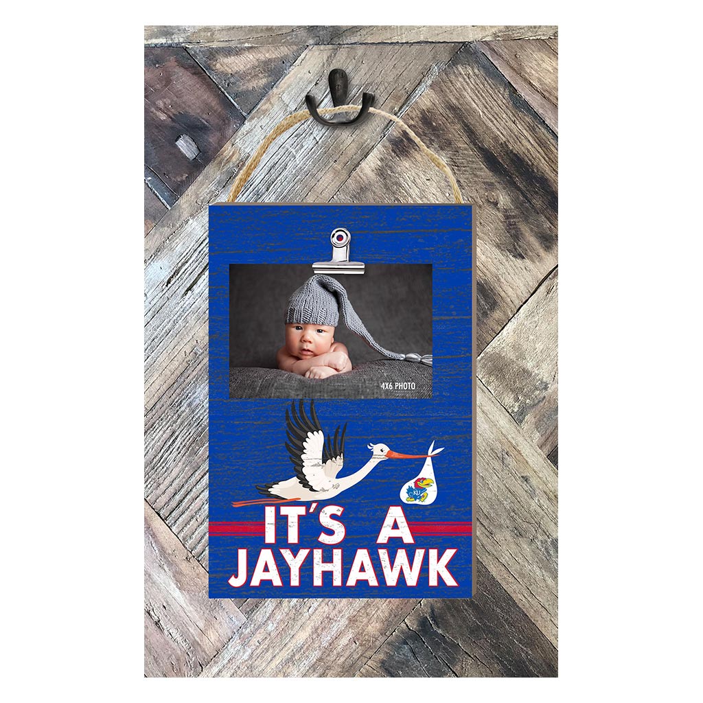 Hanging Clip-It Photo It's A Kansas Jayhawks