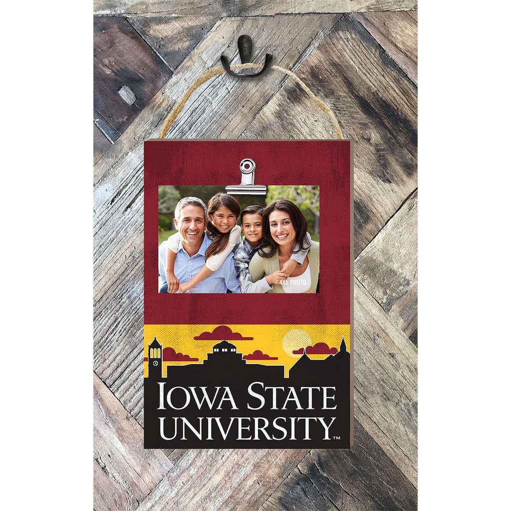 Hanging Clip-It UScape Skyline Iowa State Cyclones