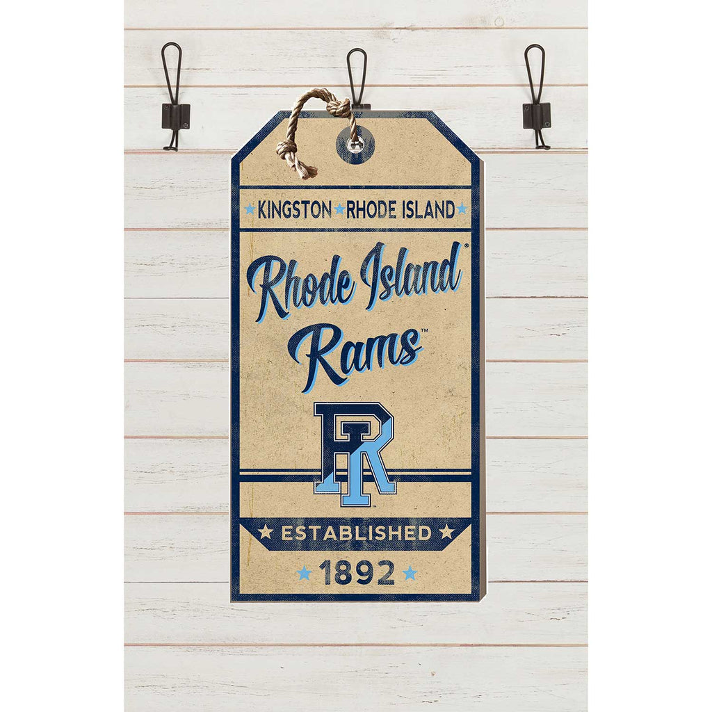 Small Hanging Tag Vintage Team Spirit Rhode Island Rams
