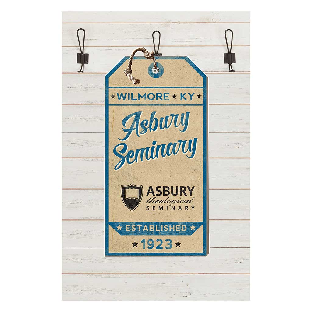 Small Hanging Tag Vintage Team Spirit Asbury Theological Seminary