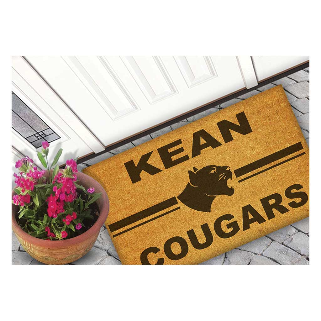 Team Coir Doormat Team Logo Kean University Cougars