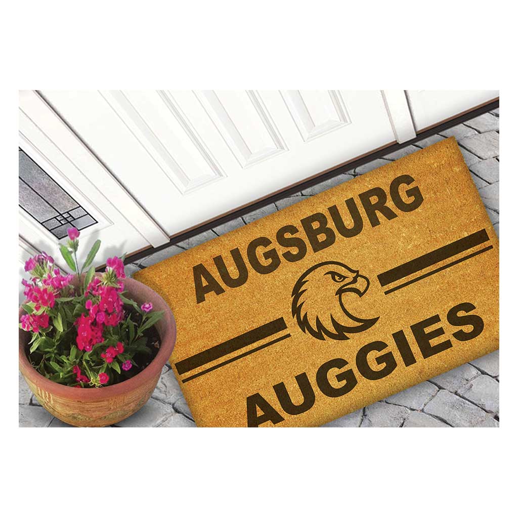 Team Coir Doormat Team Logo Augsburg College Auggies