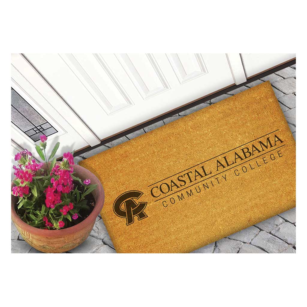 Team Coir Doormat Team Logo Coastal Alabama Community College