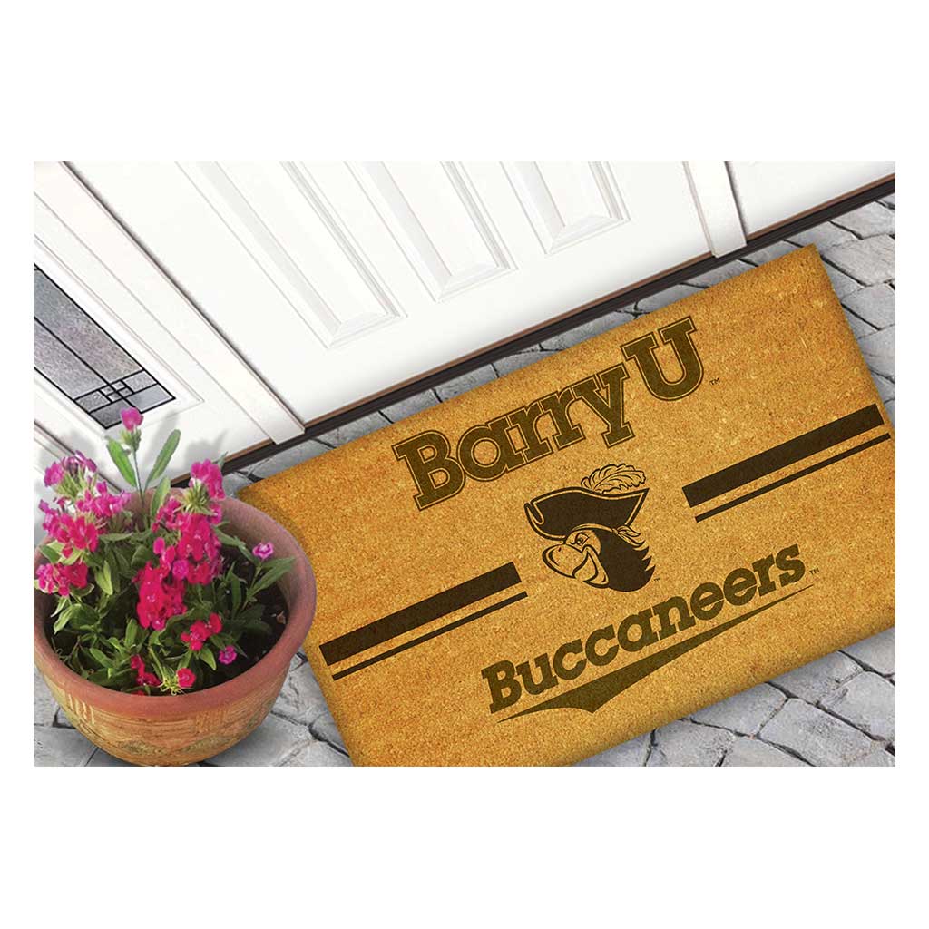 Team Coir Doormat Team Logo Barry Buccaneers