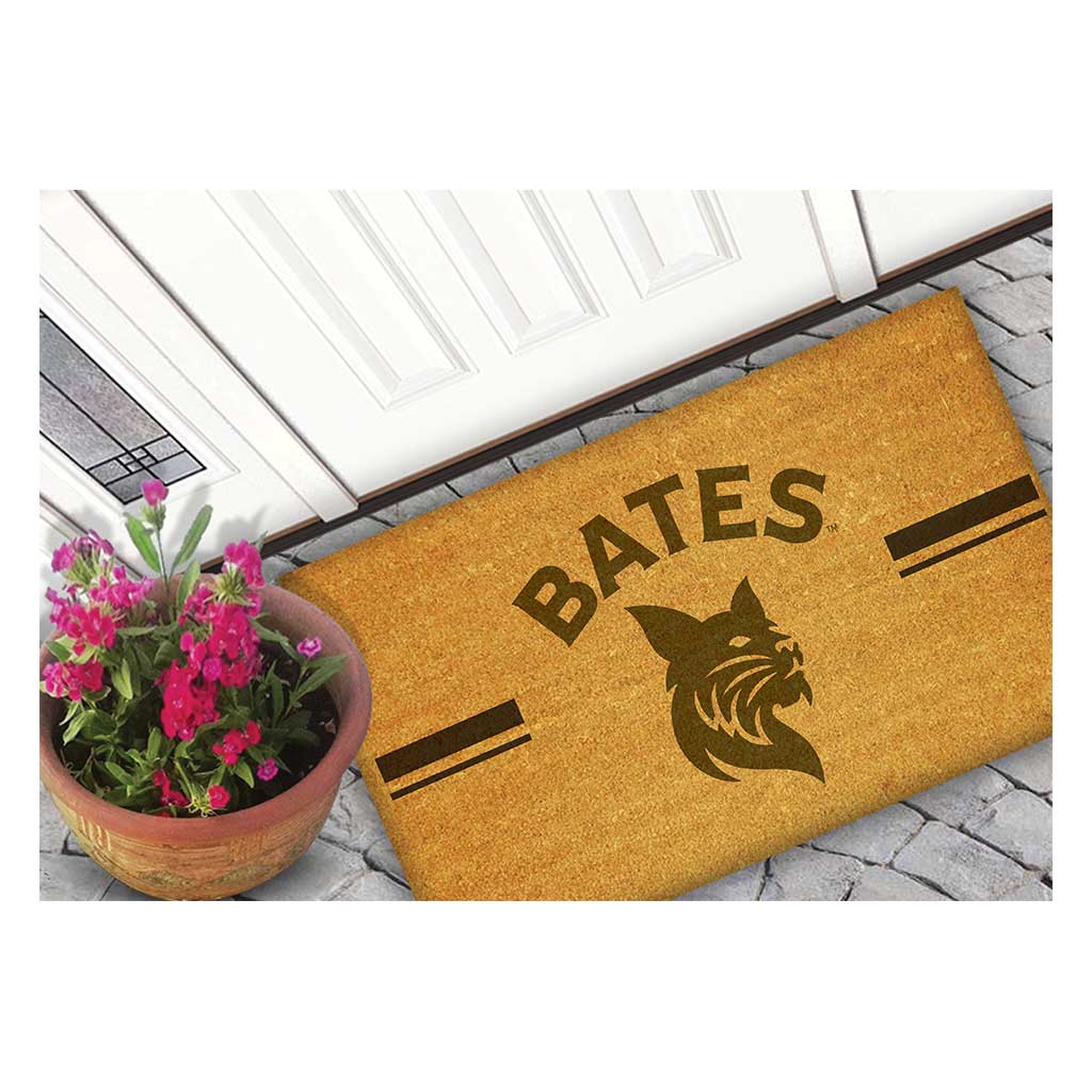 Team Coir Doormat Team Logo Bates College Bobcats