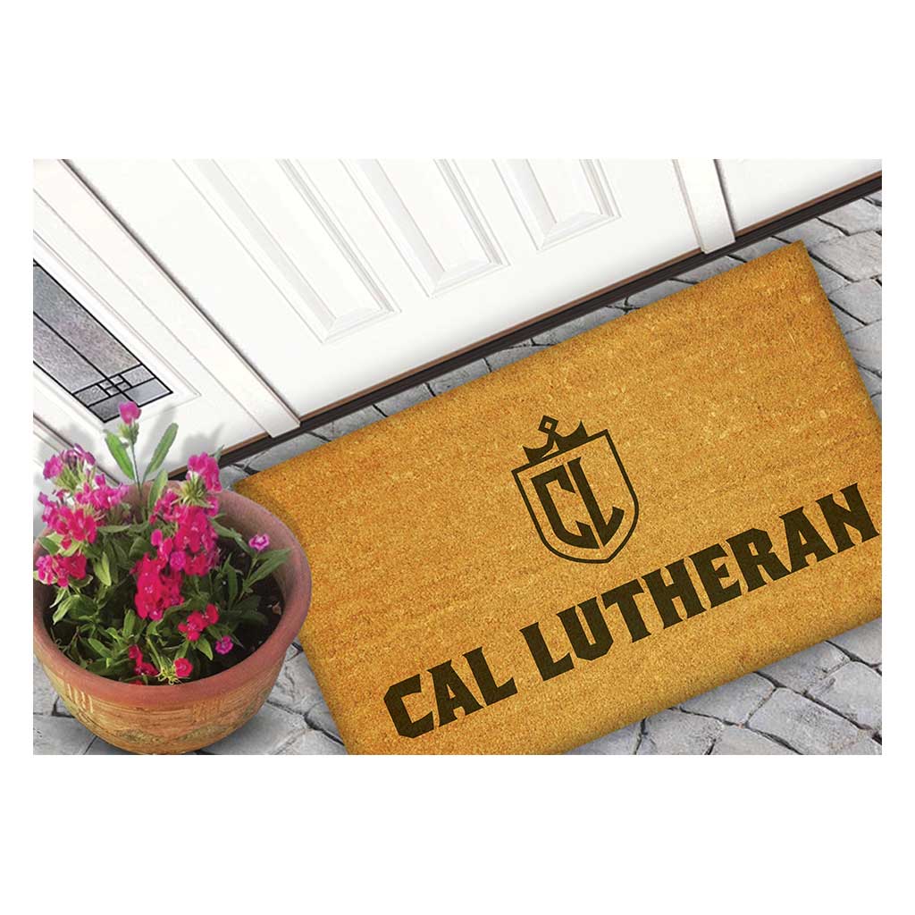 Team Coir Doormat Team Logo California Lutheran Kingsmen