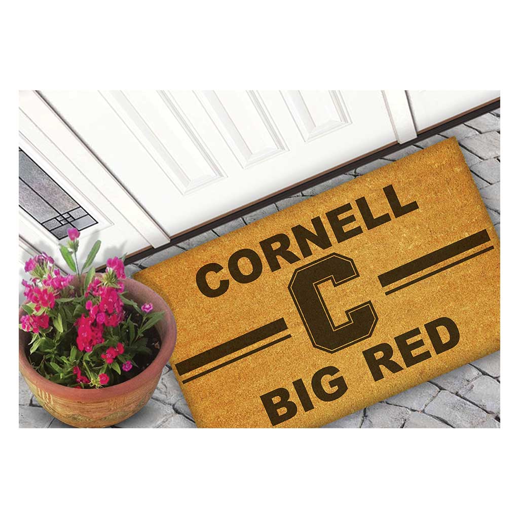 Team Coir Doormat Team Logo Cornell Big Red