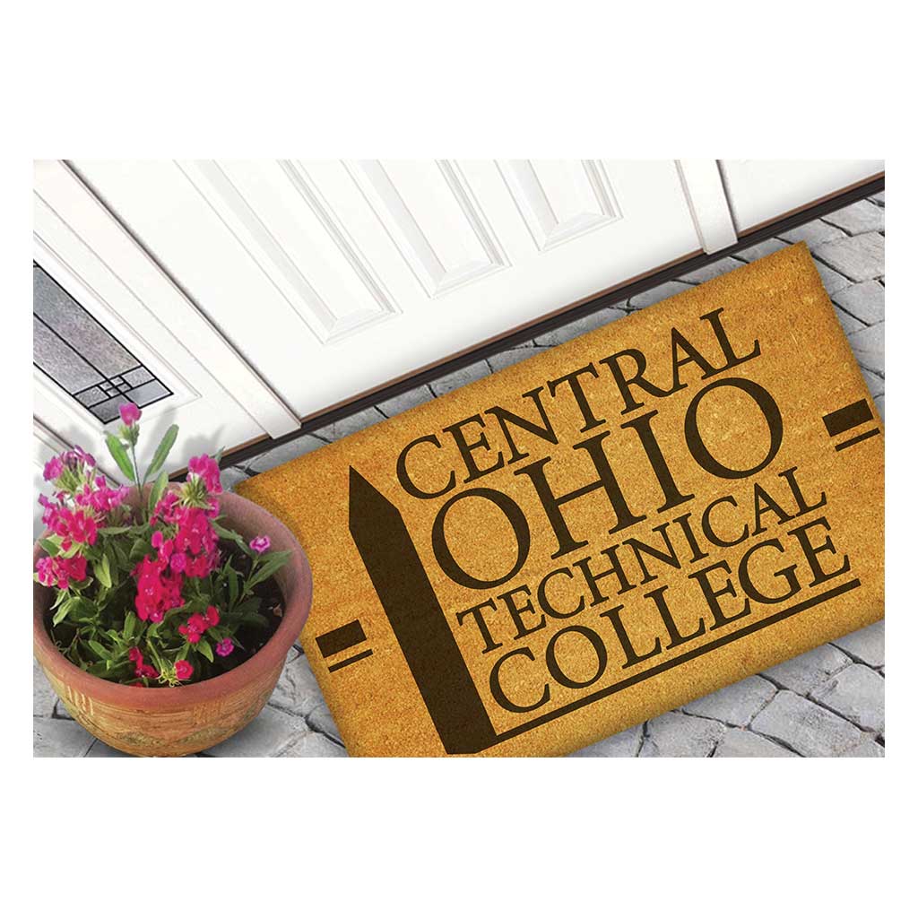 Team Coir Doormat Team Logo Central Ohio Tech