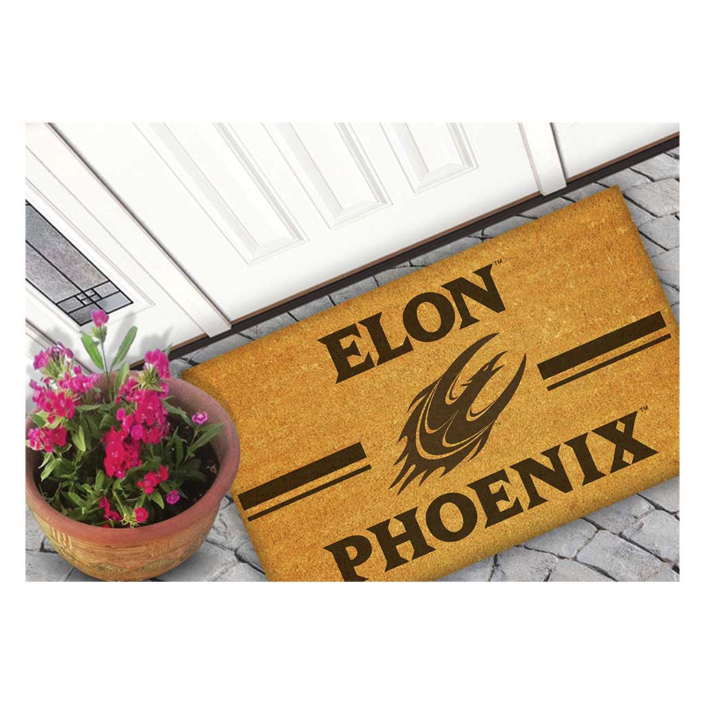 Team Coir Doormat Team Logo Elon Phoenix