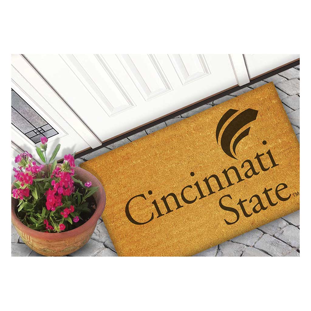 Team Coir Doormat Team Logo Cincinnati State