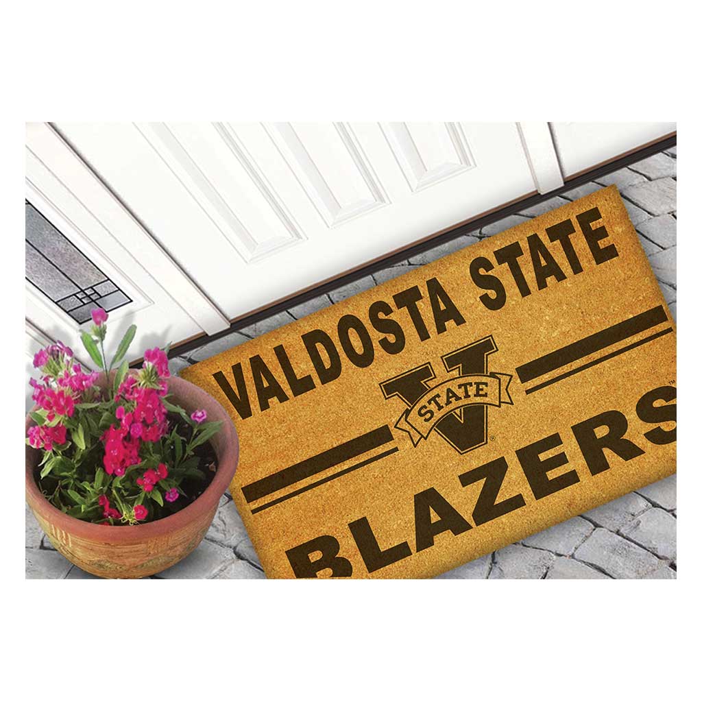 Team Coir Doormat Team Logo Valdosta State Blazers