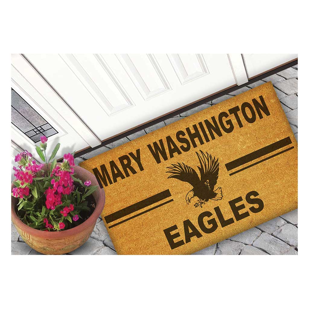 Team Coir Doormat Team Logo University of Mary Washington Eagles