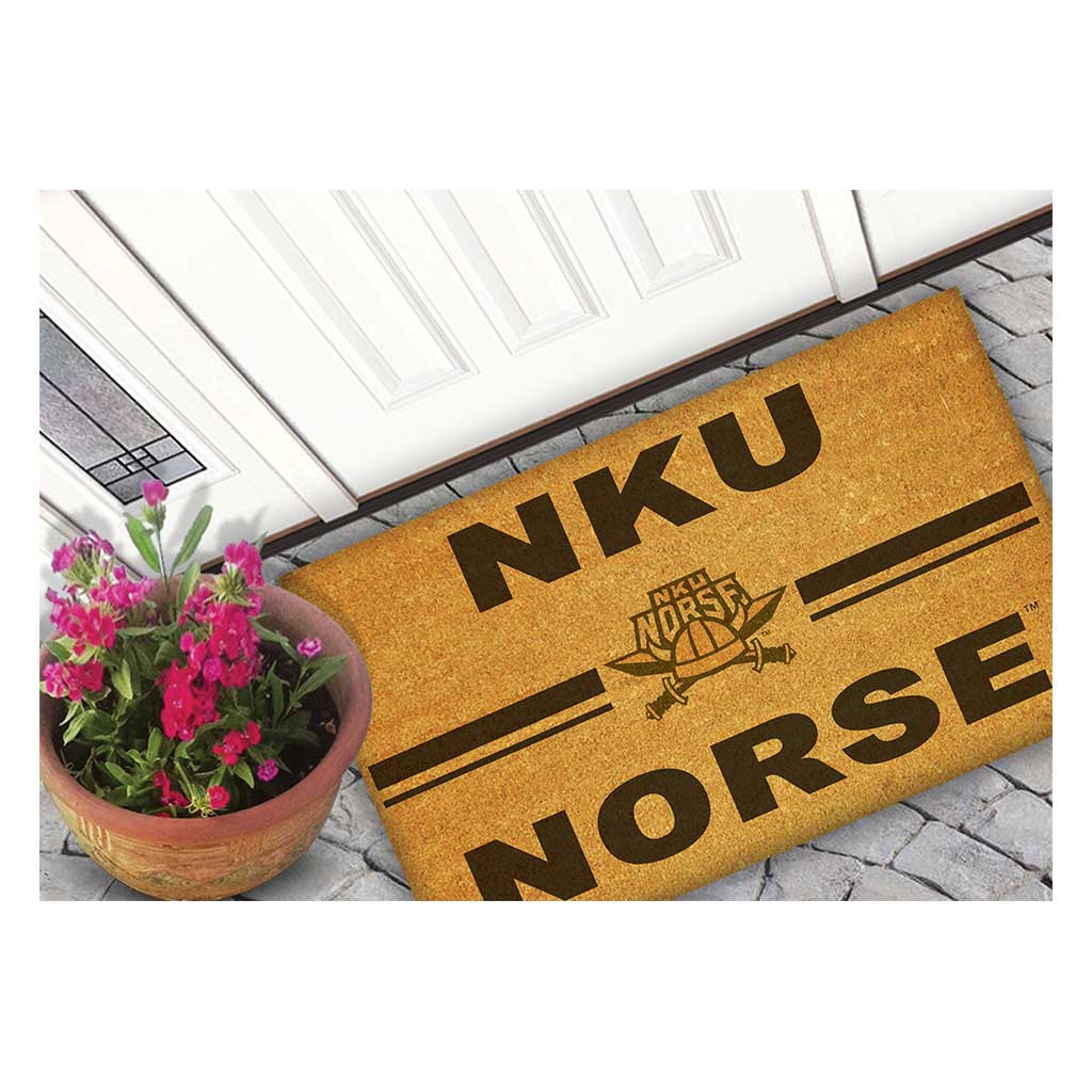 Team Coir Doormat Team Logo Northern Kentucky Norse