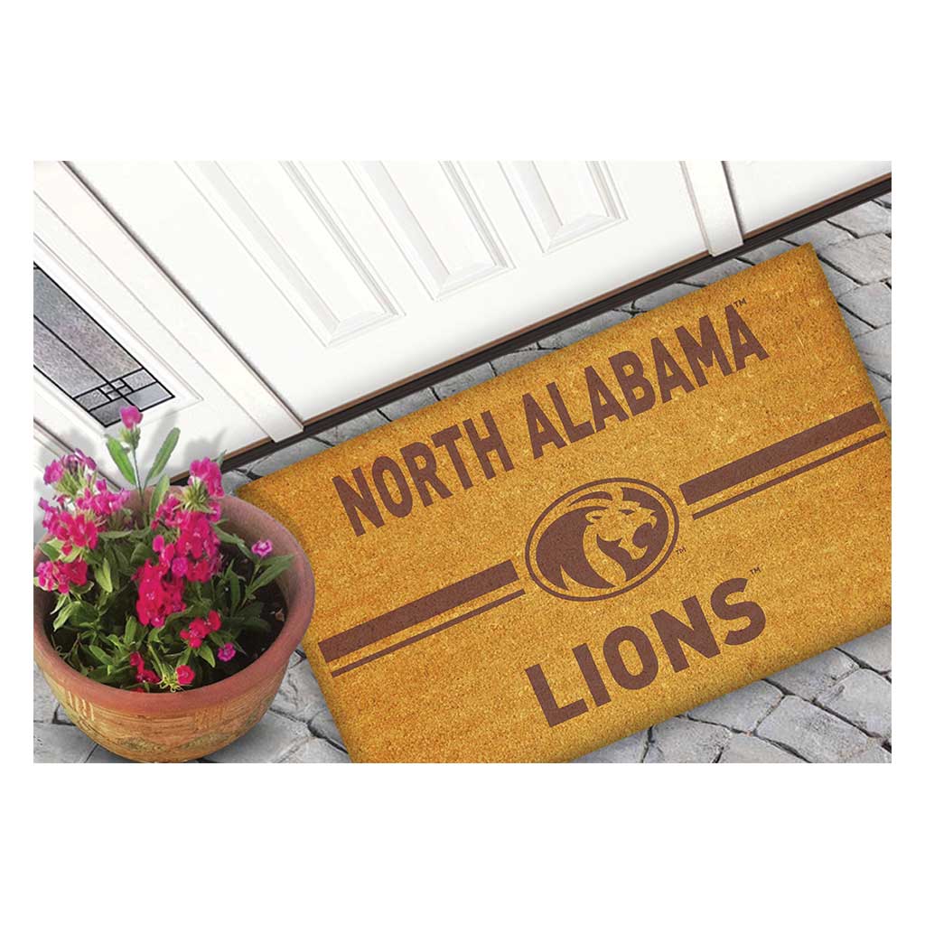 Team Coir Doormat Team Logo North Alabama Lions