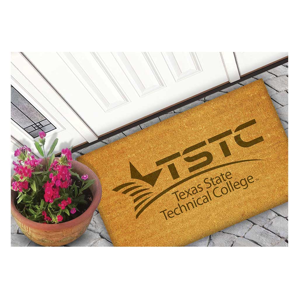 Team Coir Doormat Team Logo Texas State Technical College Harlingen