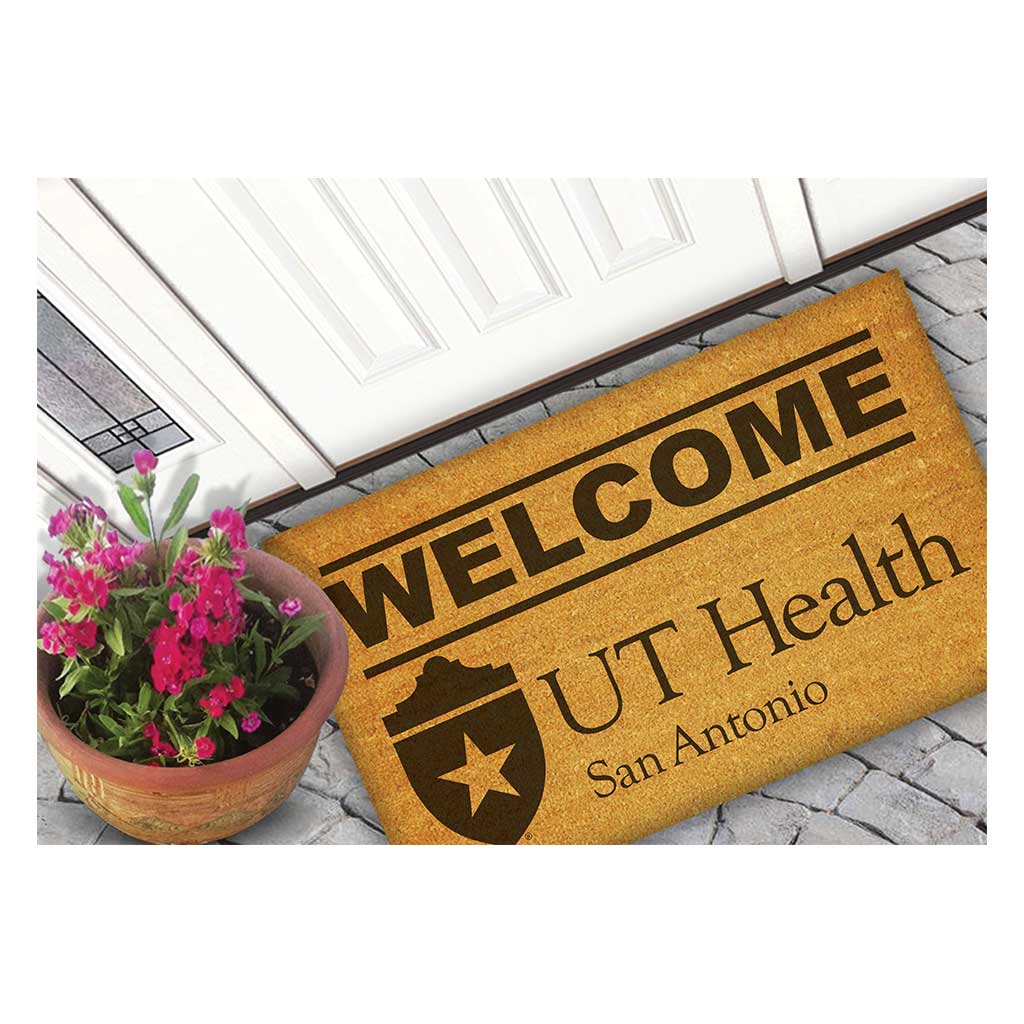 Team Coir Doormat Welcome University of Texas Health Science Center at San Antonio