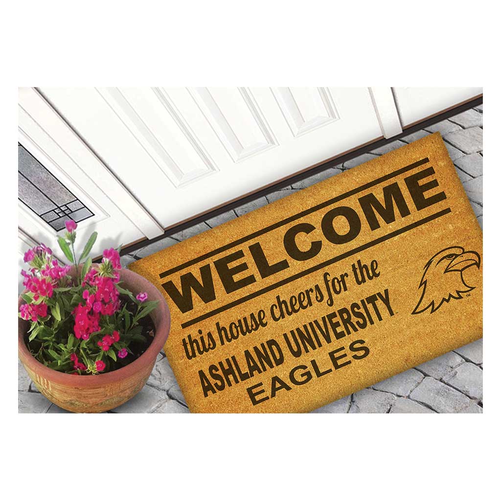 Team Coir Doormat Welcome Ashland University Bookstore