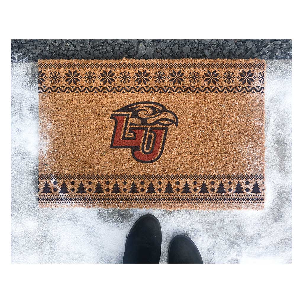 Team Coir Doormat Holiday Logo Liberty Flames