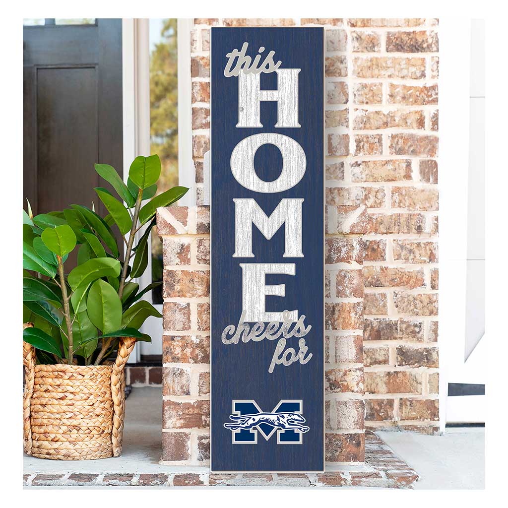 11x46 Leaning Sign This Home Moravian College Greyhounds