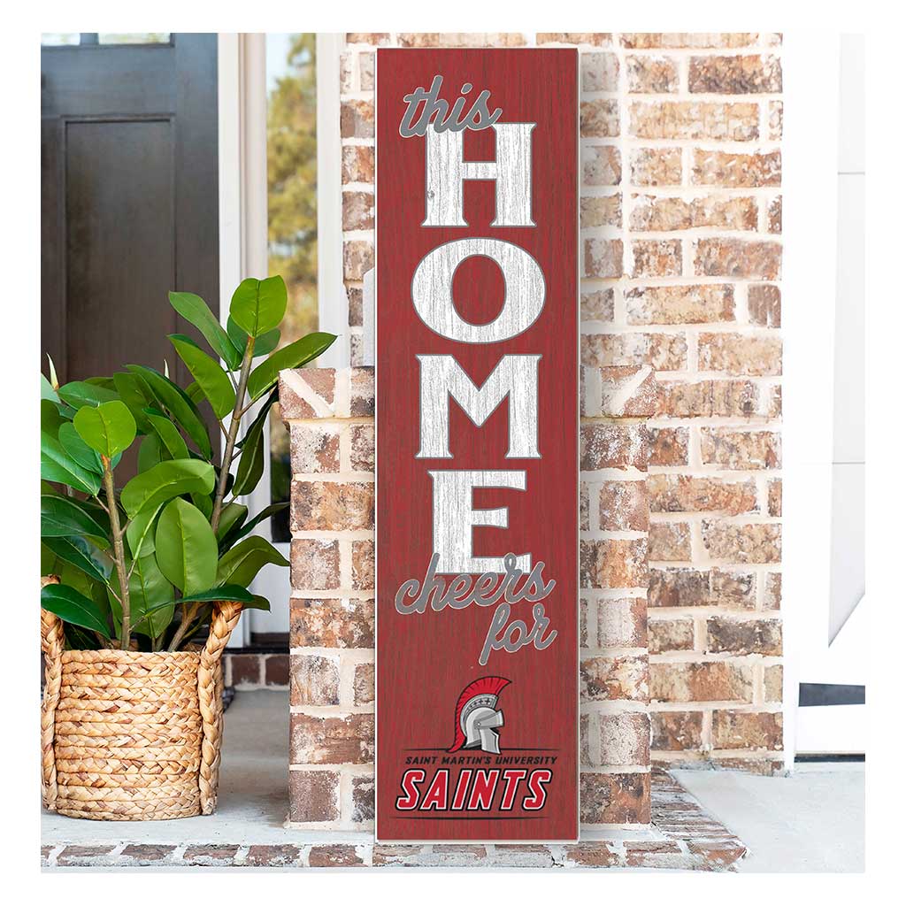 11x46 Leaning Sign This Home Saint Martin's University Saints