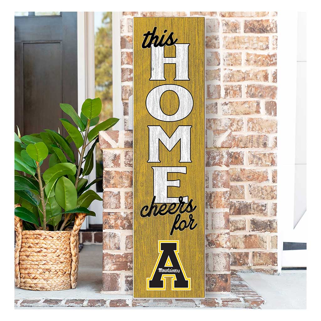 11x46 Leaning Sign This Home Appalachian State Mountaineers