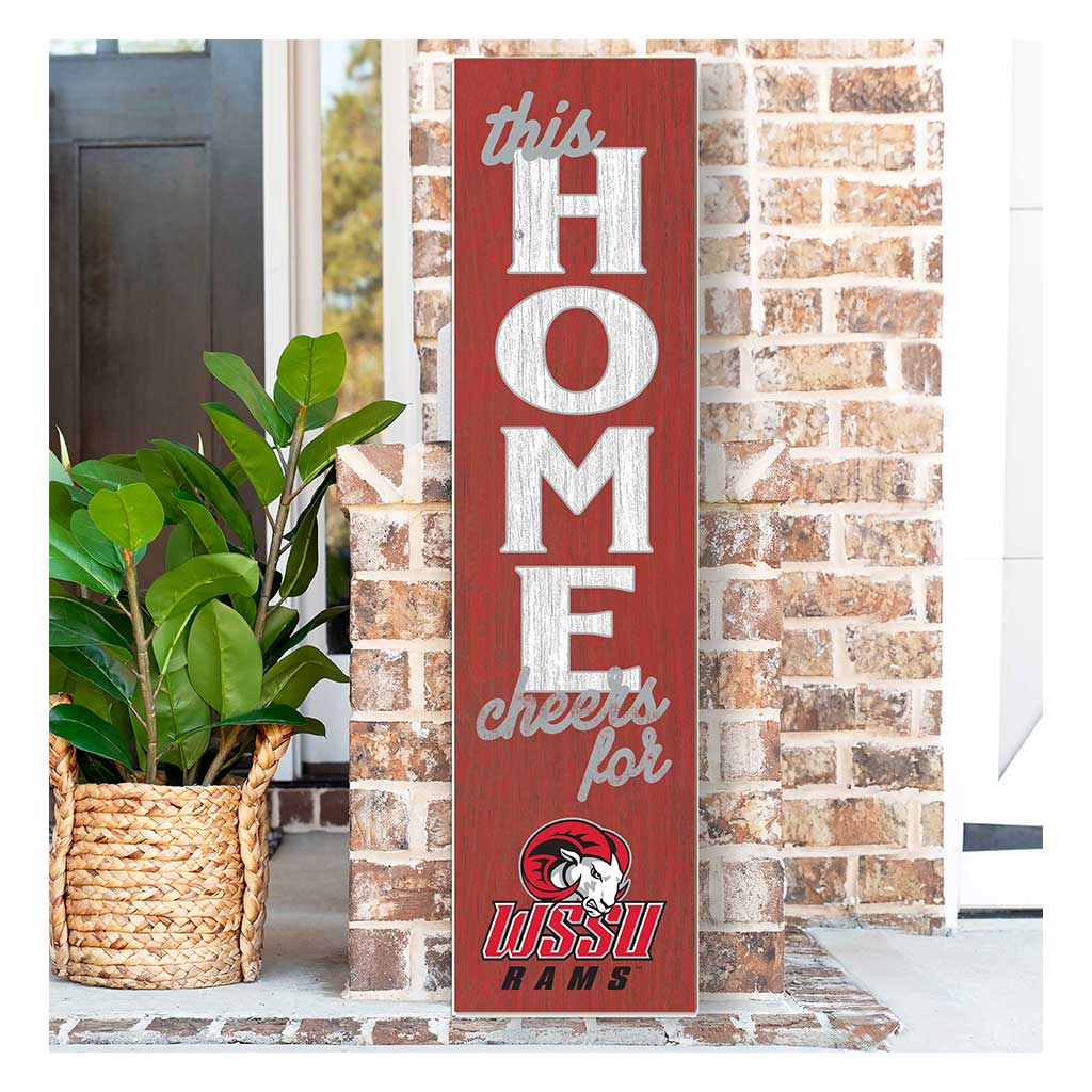 11x46 Leaning Sign This Home Winston-Salem State Rams