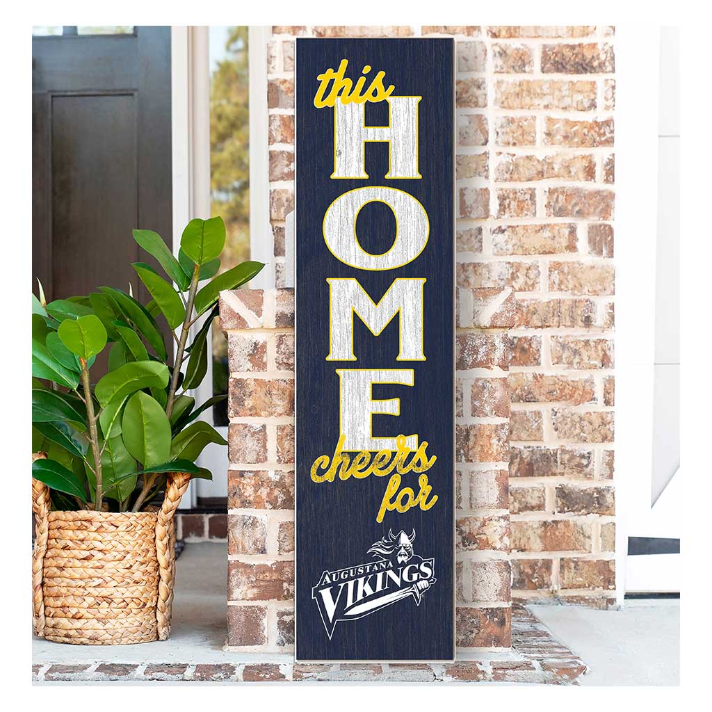 11x46 Leaning Sign This Home Augustana College Vikings