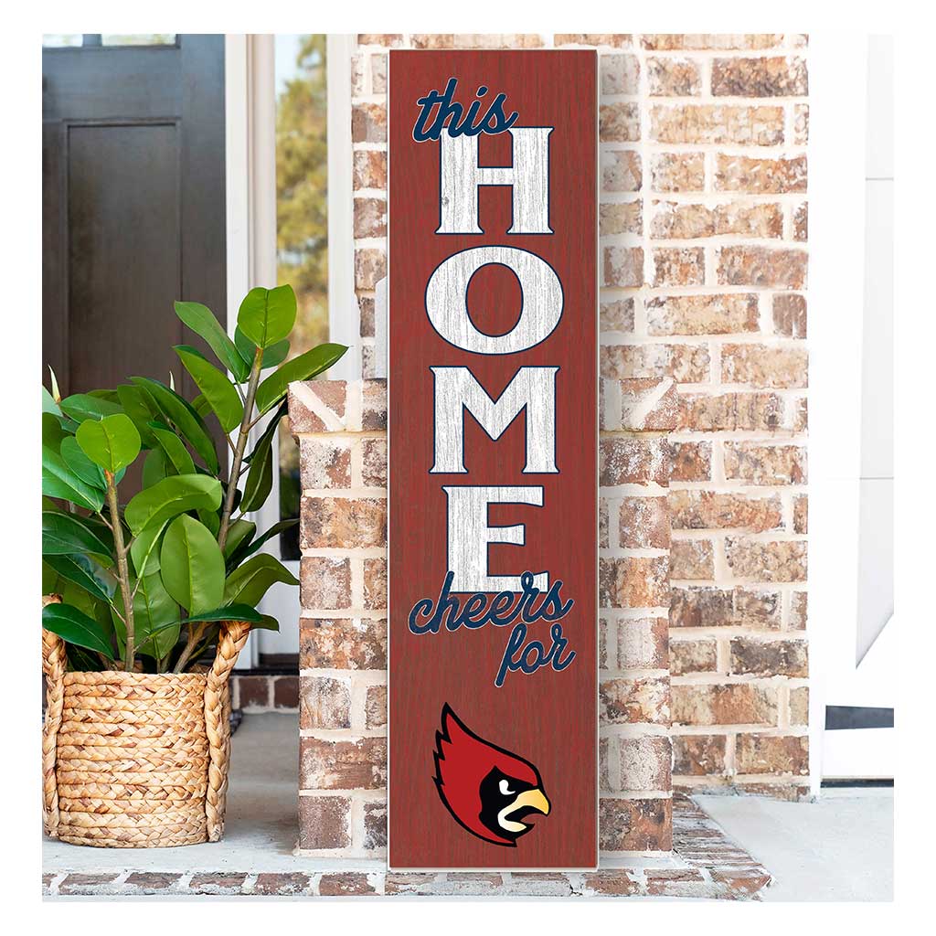 11x46 Leaning Sign This Home Catholic University Cardinals