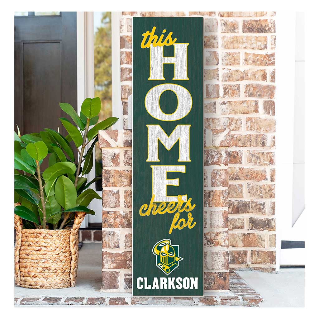 11x46 Leaning Sign This Home Clarkson University Golden Knights