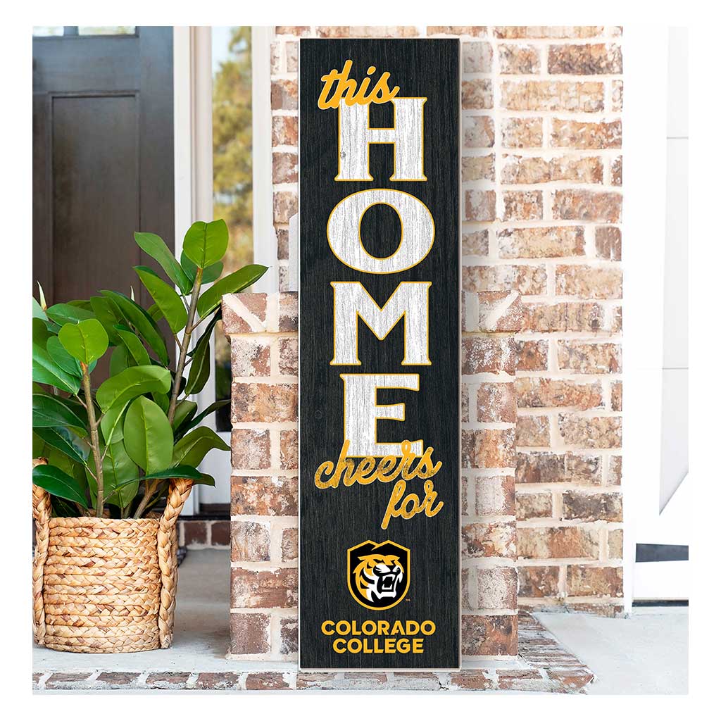 11x46 Leaning Sign This Home Colorado College Tigers