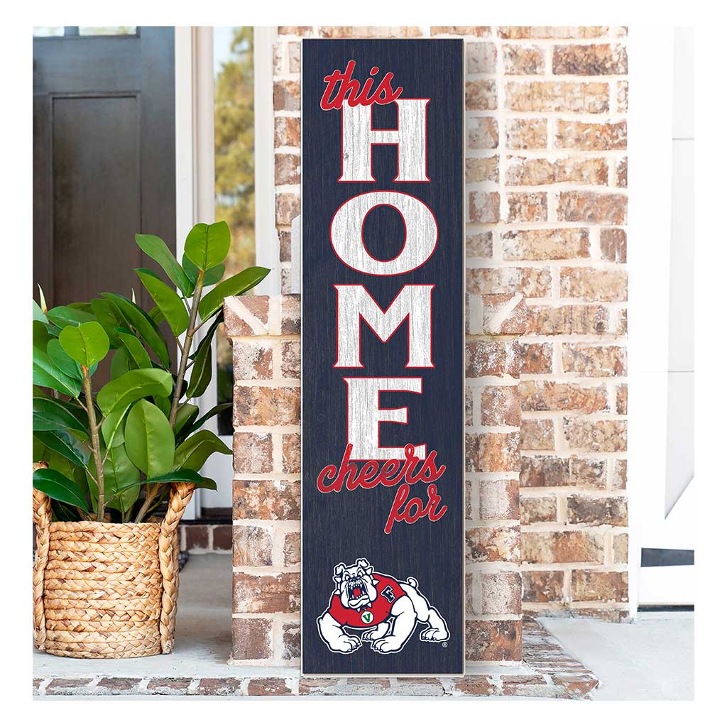 11x46 Leaning Sign This Home Fresno State Bulldogs