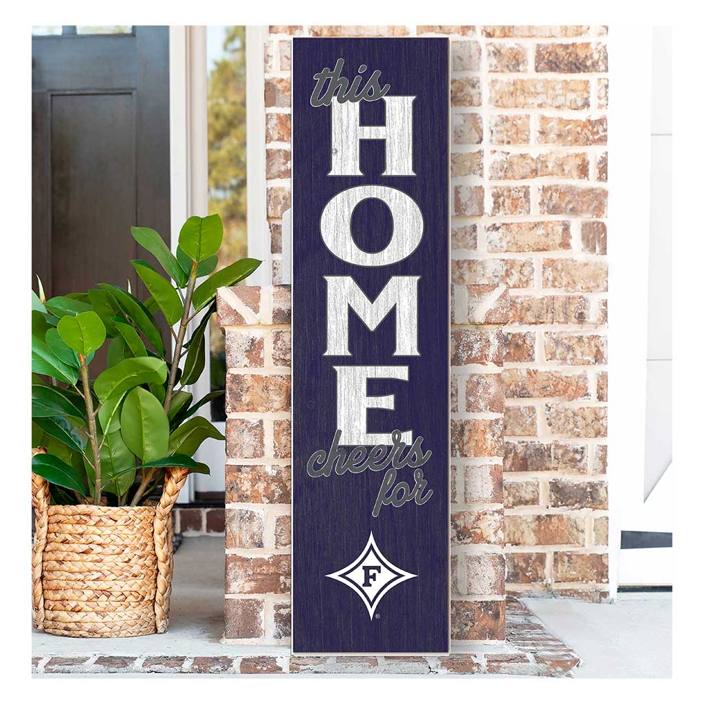 11x46 Leaning Sign This Home Furman Paladins